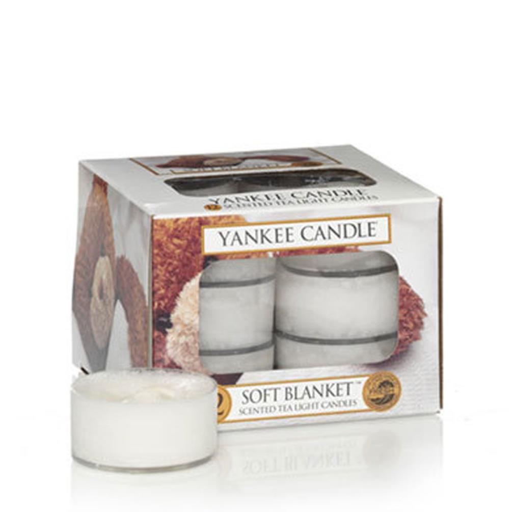 Yankee Candle Soft Blanket Tea Lights (Pack of 12) £6.29